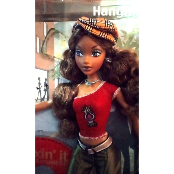 Hanging Out Madison My Scene African American Barbie Mattel New In Box 2003 - Picture 2 of 2